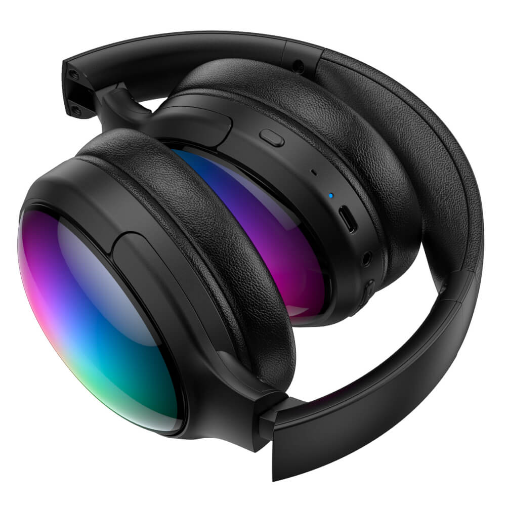 หูฟังเกมมิ่งไร้สาย ONIKUMA B3 LONG LASTING DUAL MODE GAMING HEADSET รองรับ BLUETOOTH 5.3 / AUX - สีดำ_4
